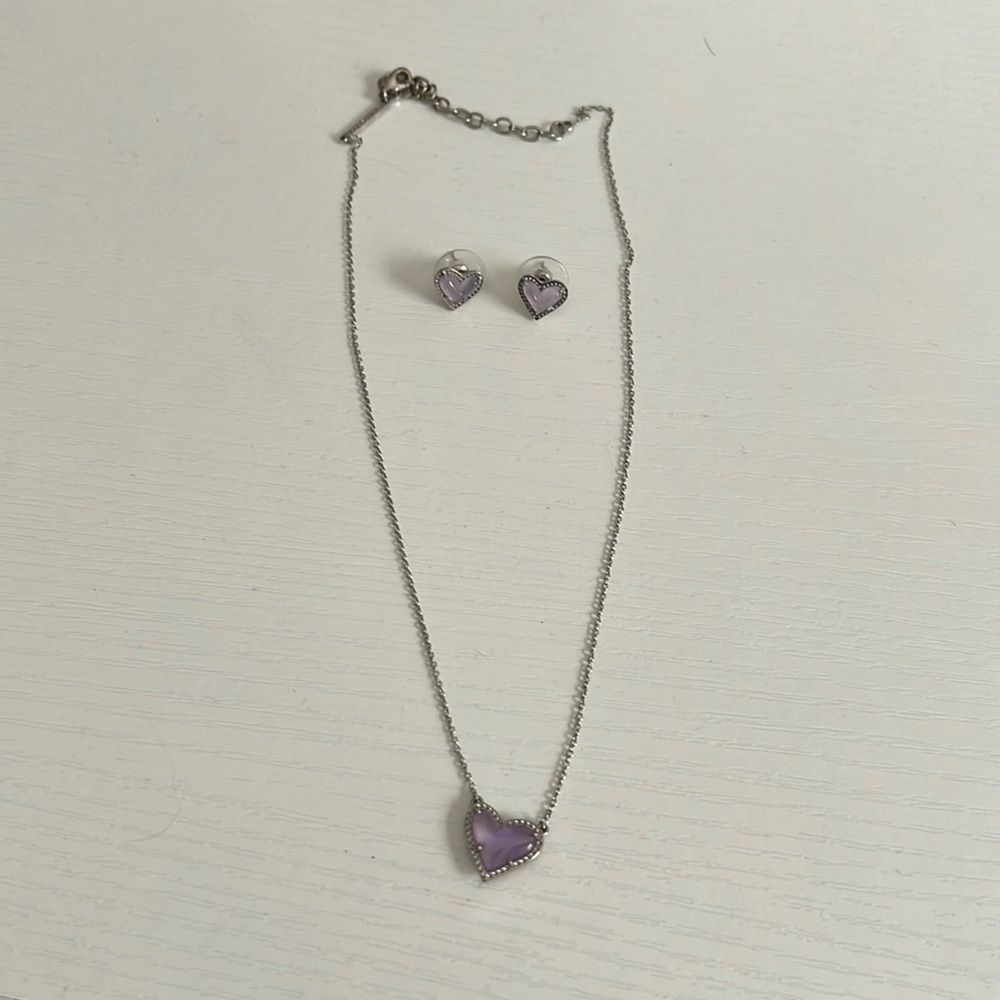 Kendra Scott Matching Earrings and Necklace!